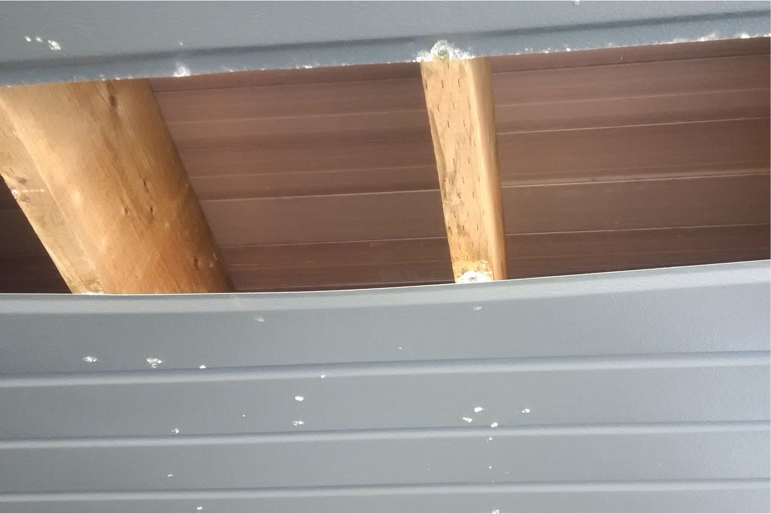 Pressure Treated Wood And Aluminum